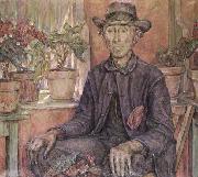 Robert Reid Old Gardener Germany oil painting artist